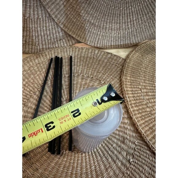 Gray Reed Diffuser Bottle with Black Sticks – Home Fragrance Decor - Picture 9 of 9